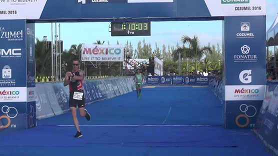 Ray Reeves Cozumel 2016 Finish