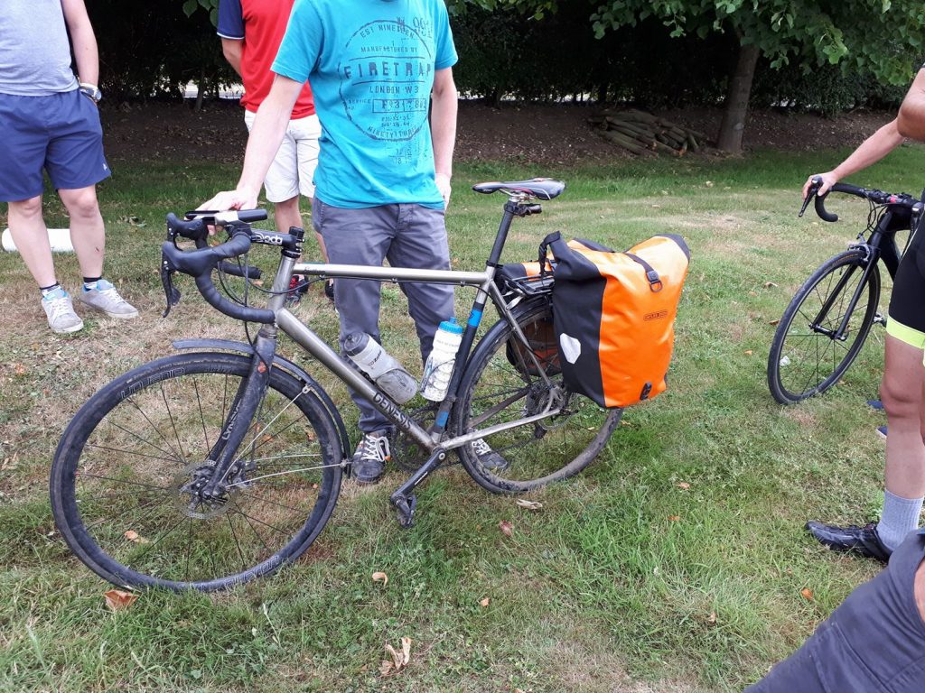 Malcolm Borg's Panniered Bike