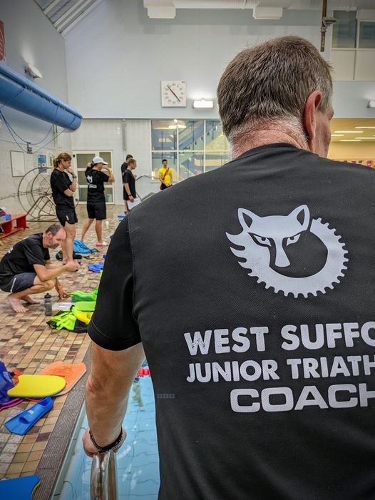 Junior tri swim session at Bury St Edmunds Leisure Centre