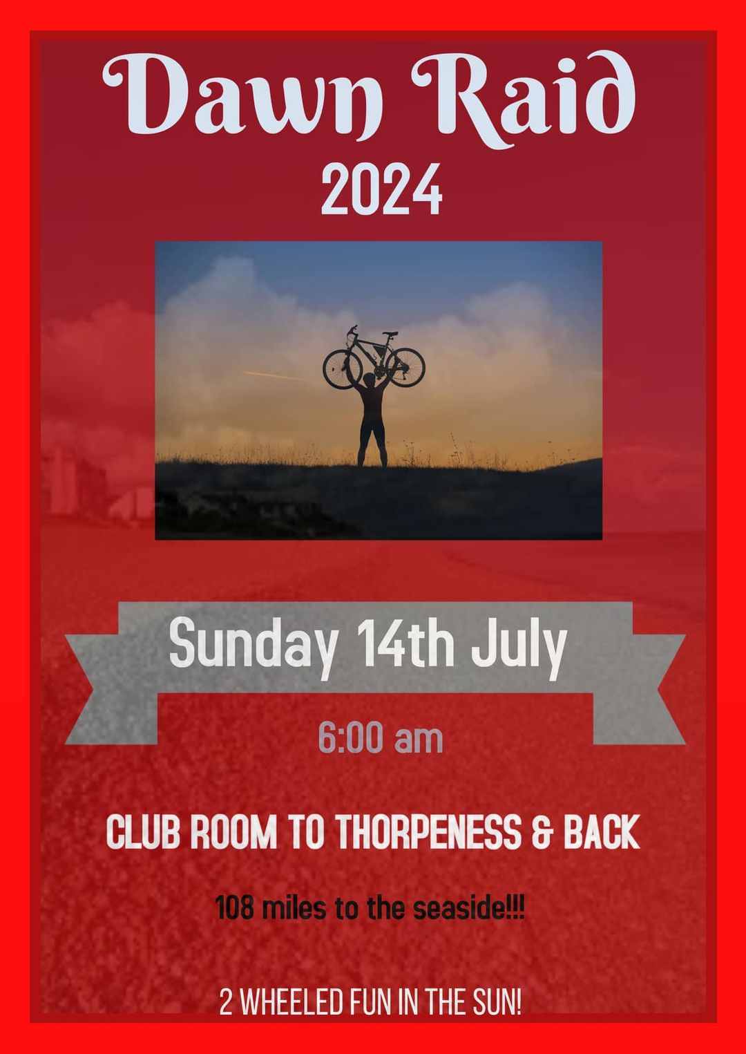 Dawn Raid 2024 – Sunday 14 July | West Suffolk Wheelers